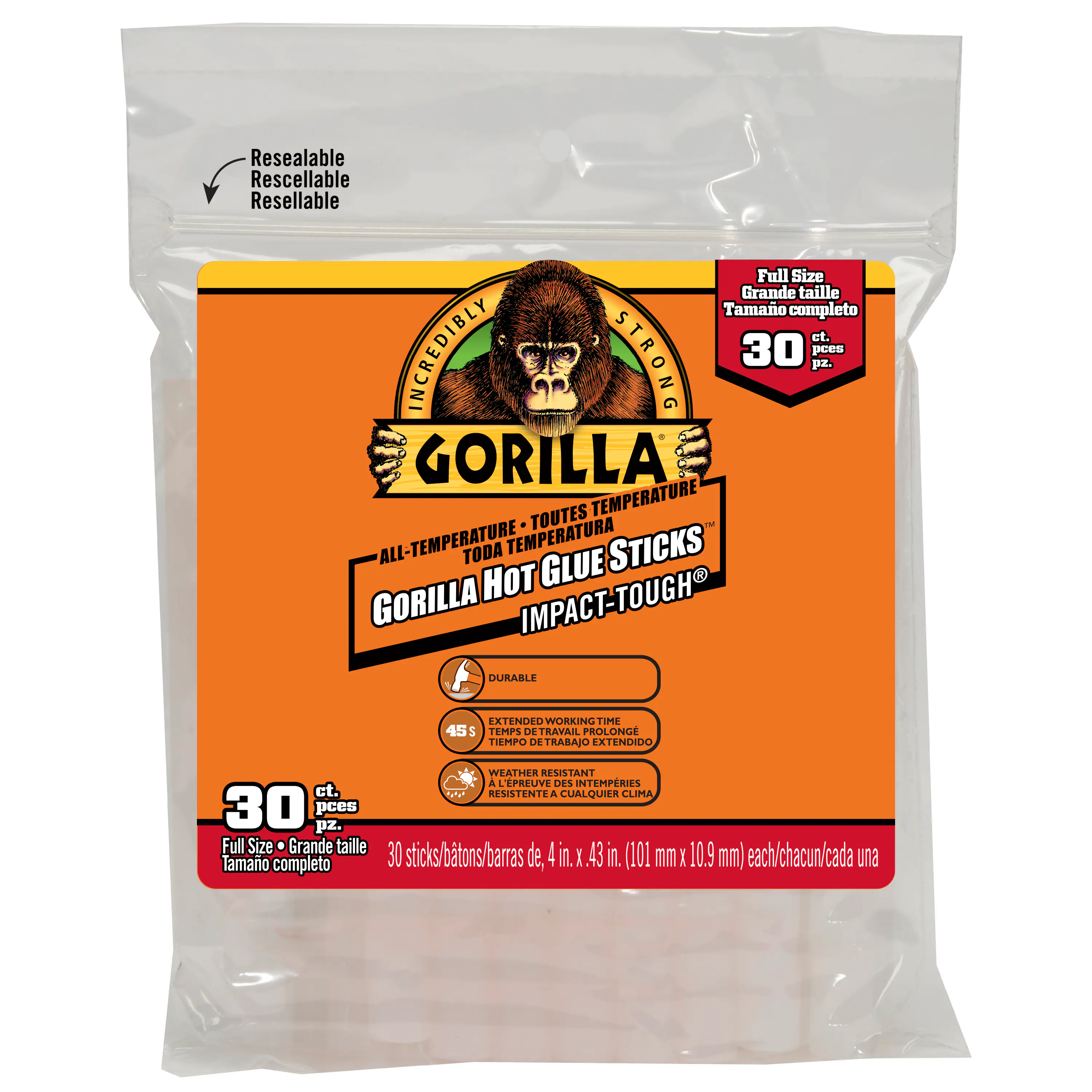 Gorilla Hot Glue Sticks